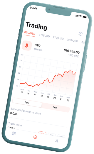 Painel da plataforma de negociação automatizada de criptomoedas do Trocadária